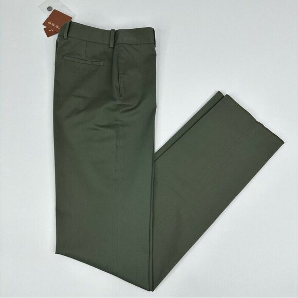 Loro Piana Women’s NWT Green Philadelphia Straight Leg Trouser‎ EU40/US4/W28/L35 - Picture 4 of 14